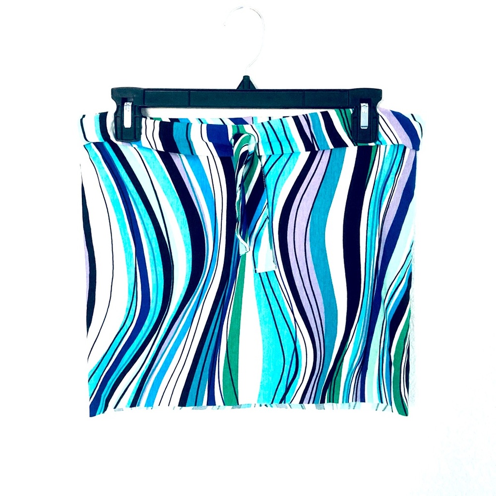 Nordstrom Tie Mini Skirt (Multicolor)